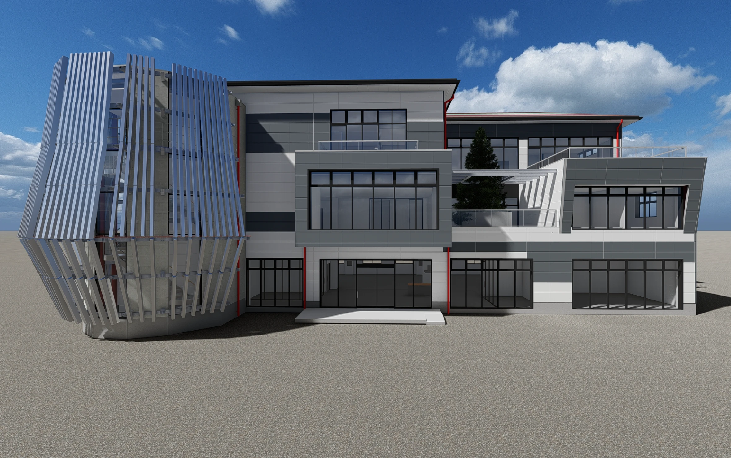 外観完成予想CG